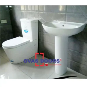 Bathroom Water Closet and Wash Basin